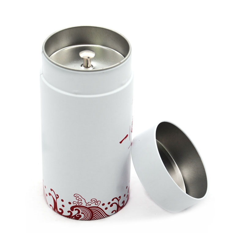 Double LId Tea Tin Box