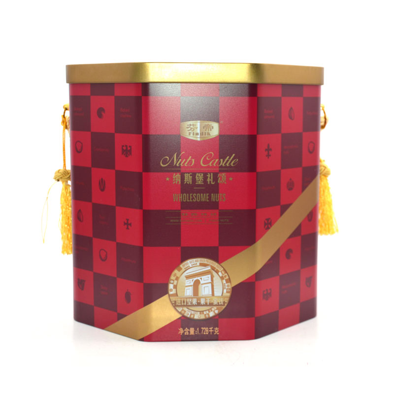 Nuts and Chocolate Gift Bucket Packaging
