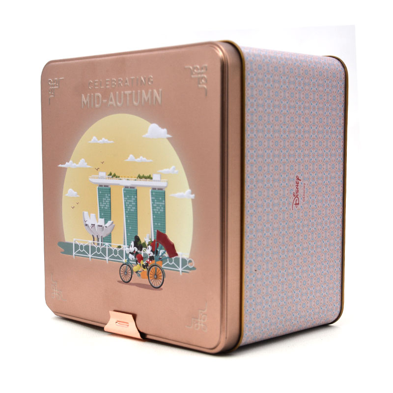 Hinge Square Cake Box