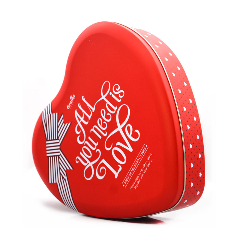 Heart Tin Box