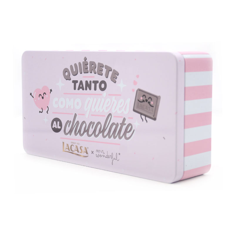 Chocolate Rectangle Tin Box