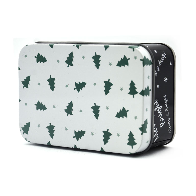 Christmas Card Tin Box