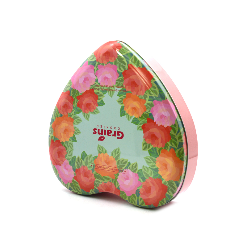 Heart Shape Tin Box