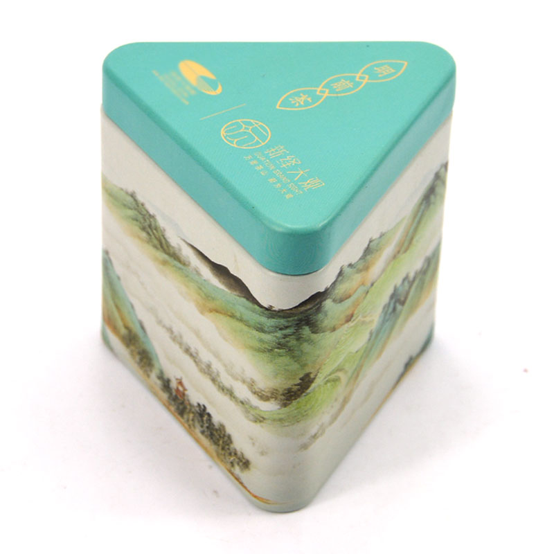 Triangle Tin Box
