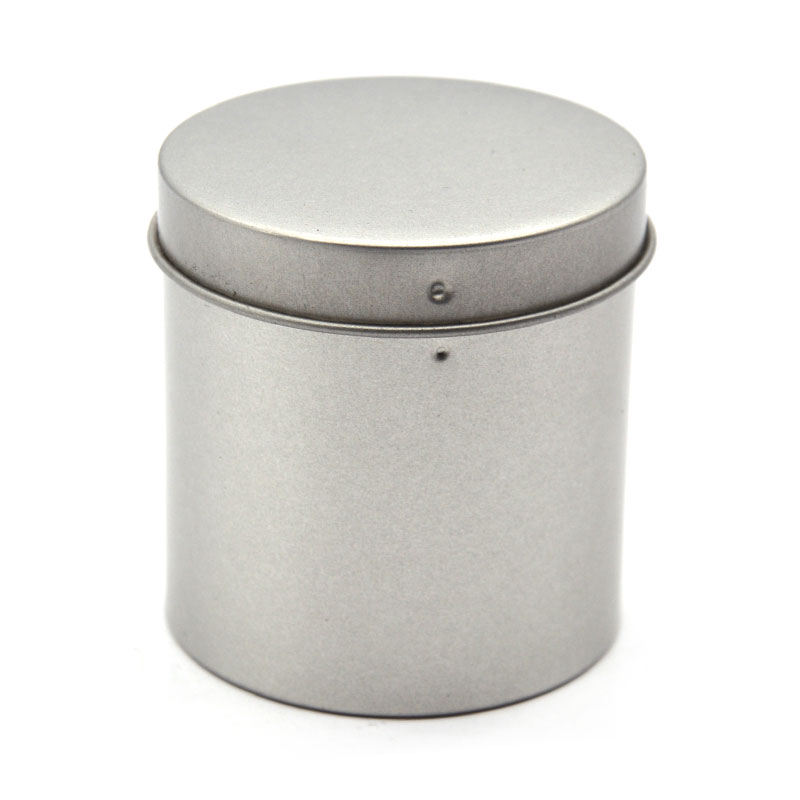 Matt Round Tin Box