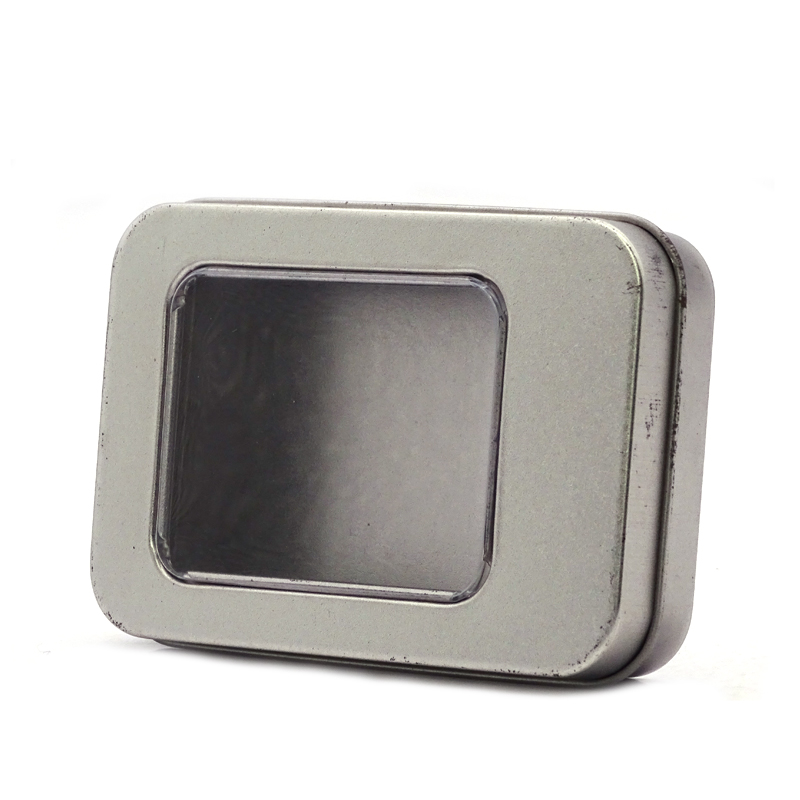 Window Rectangle Tin Box